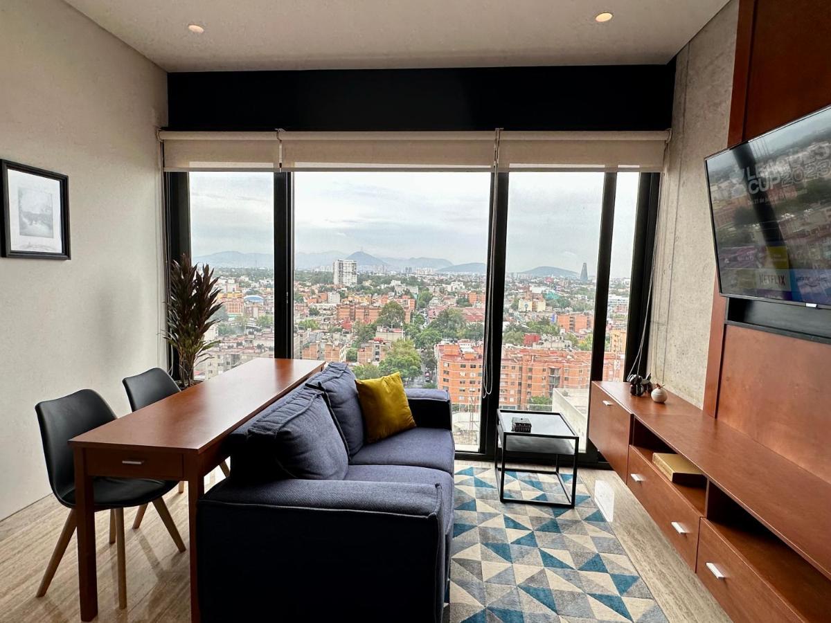 Loft Con Increible Vista Zona Polanco Condesa - Gym Y Business Center Διαμέρισμα Μεξικό Εξωτερικό φωτογραφία