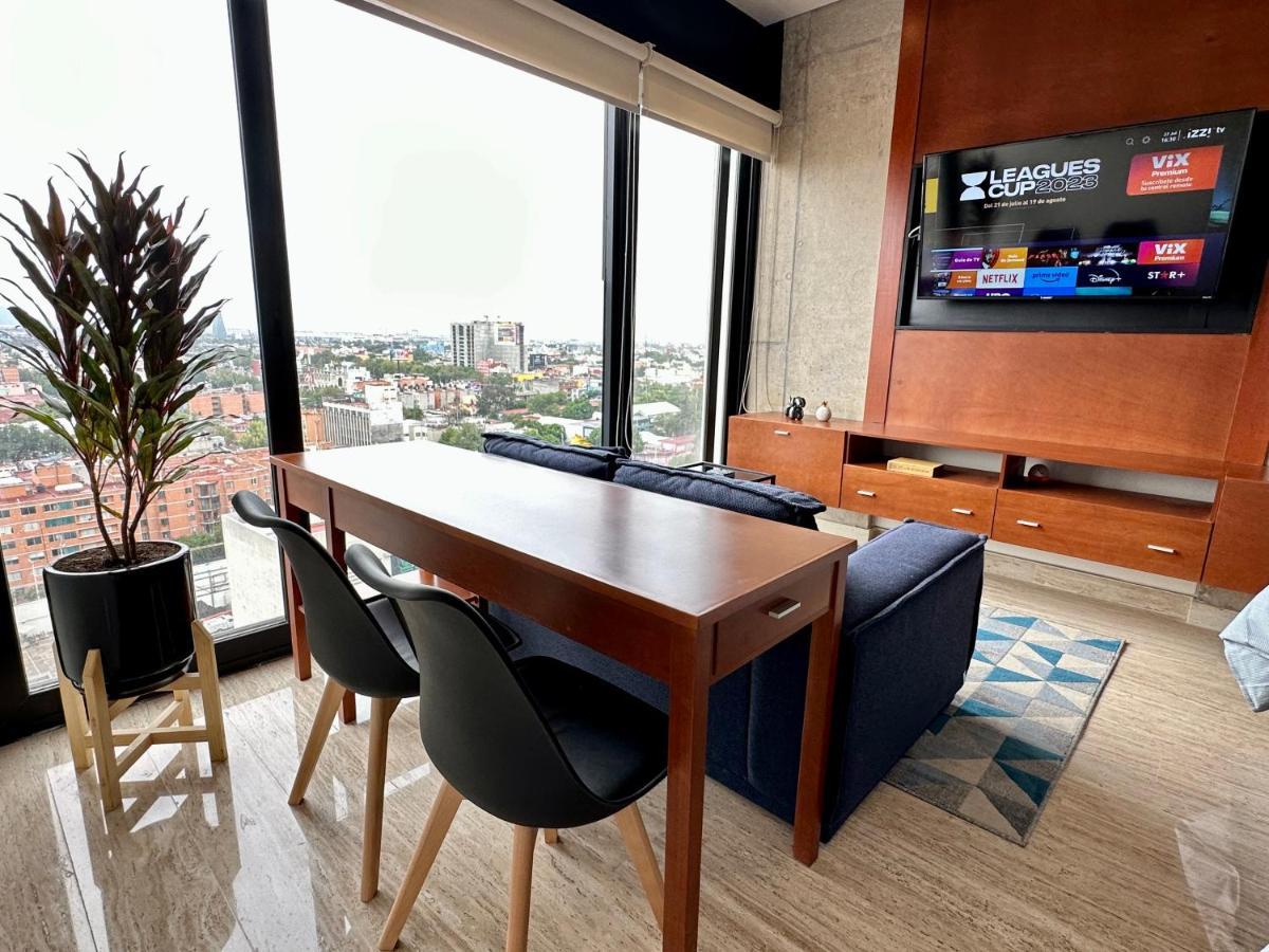 Loft Con Increible Vista Zona Polanco Condesa - Gym Y Business Center Διαμέρισμα Μεξικό Εξωτερικό φωτογραφία